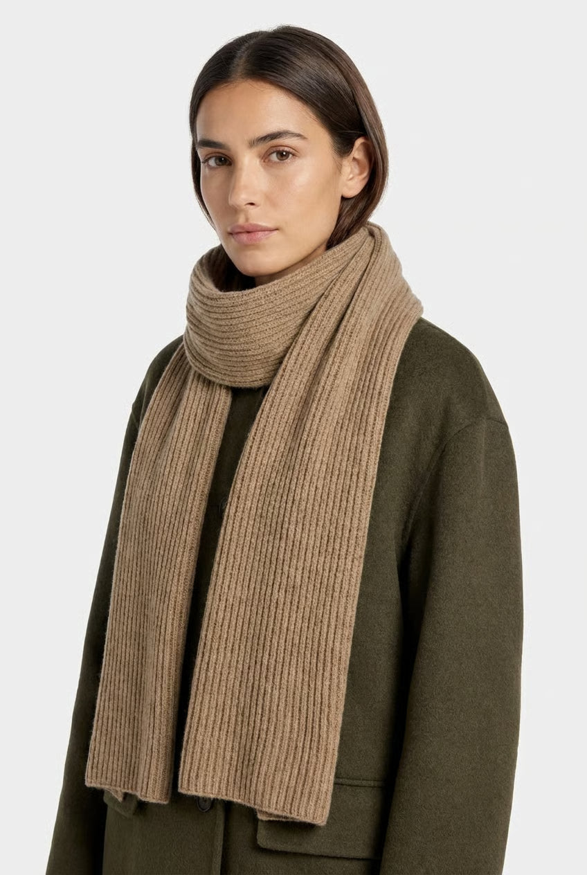 Bufanda Unisex de Tejido Clásico Suave