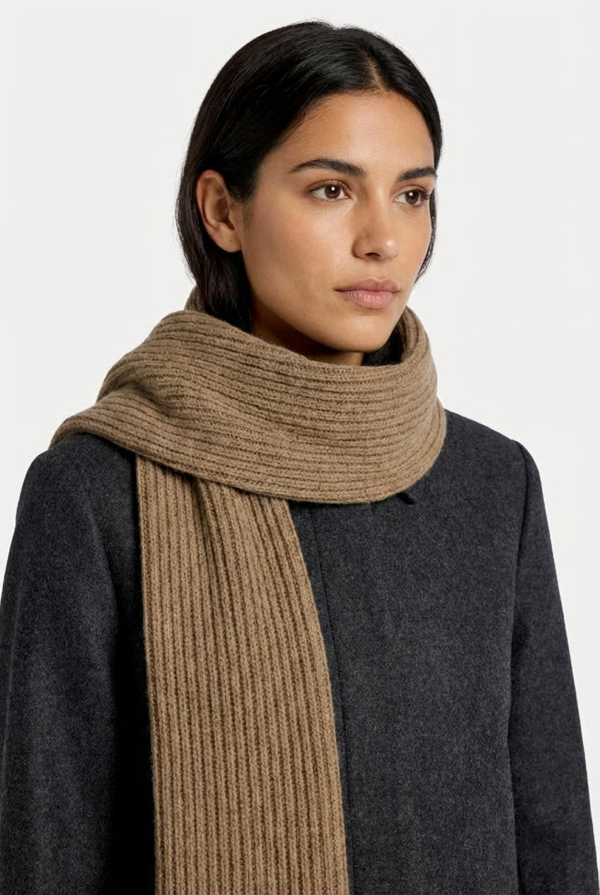 Bufanda Unisex de Lana Suave Invierno