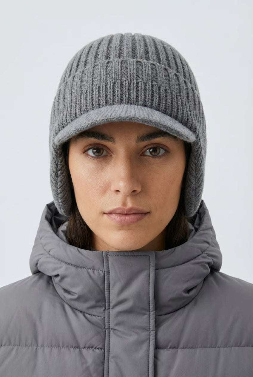 Gorro Hombre Invierno Lana Estilo Escandinavo