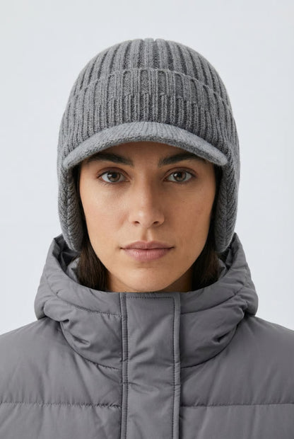 Gorro Hombre Invierno Lana Estilo Escandinavo