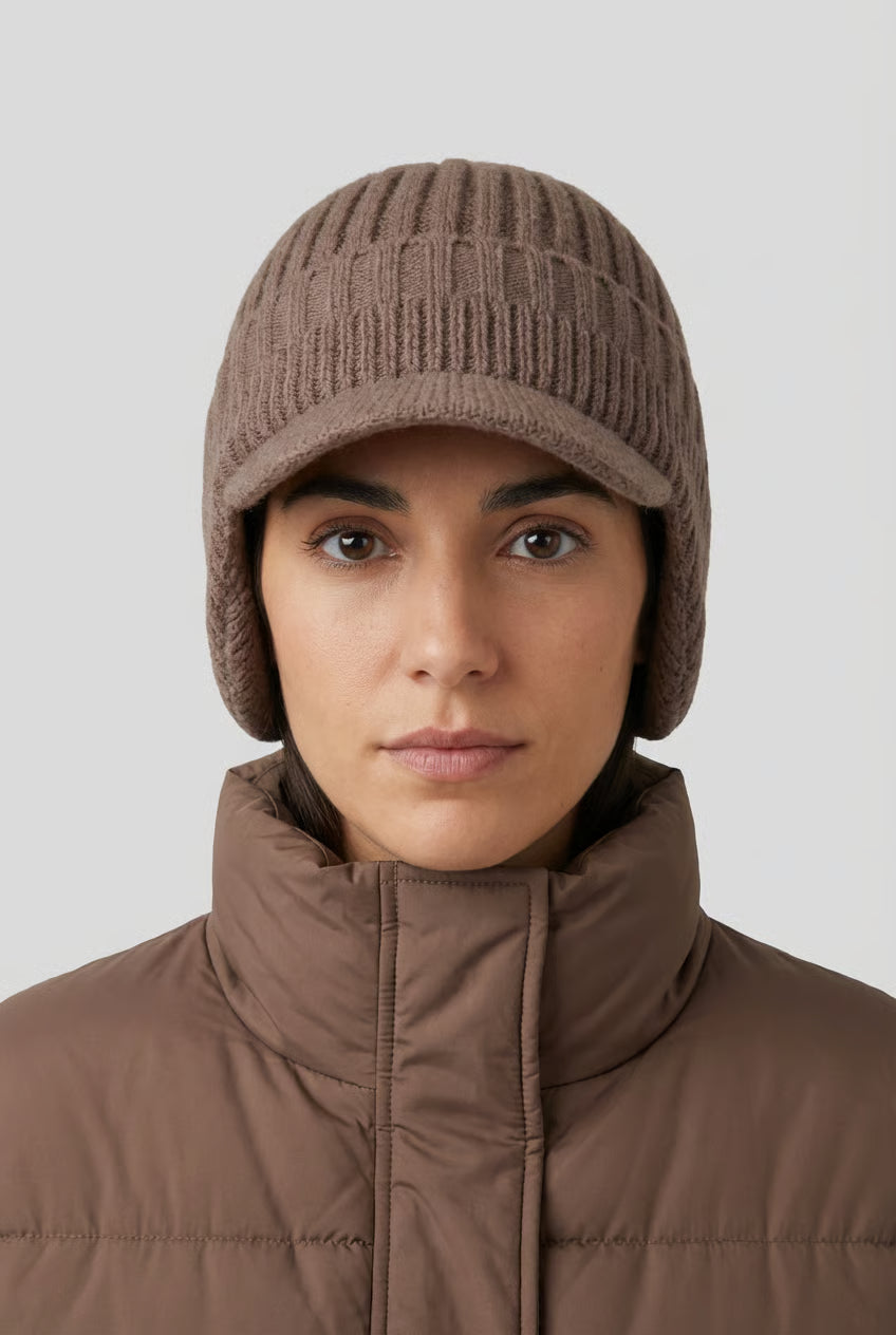 Gorro Hombre Invierno Lana Estilo Escandinavo