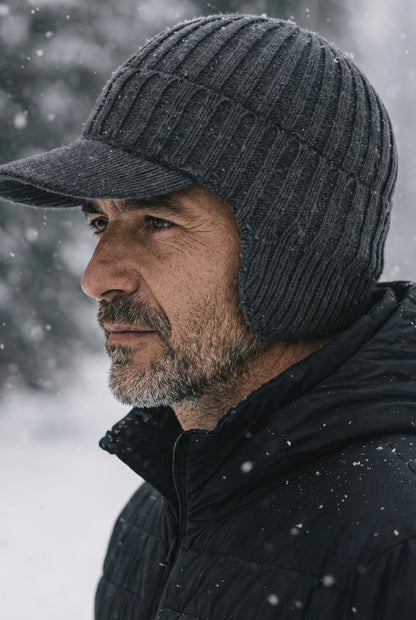 Gorro Hombre Invierno Lana Estilo Escandinavo