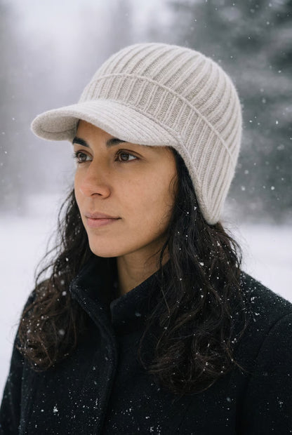 Gorro Hombre Invierno Lana Estilo Escandinavo
