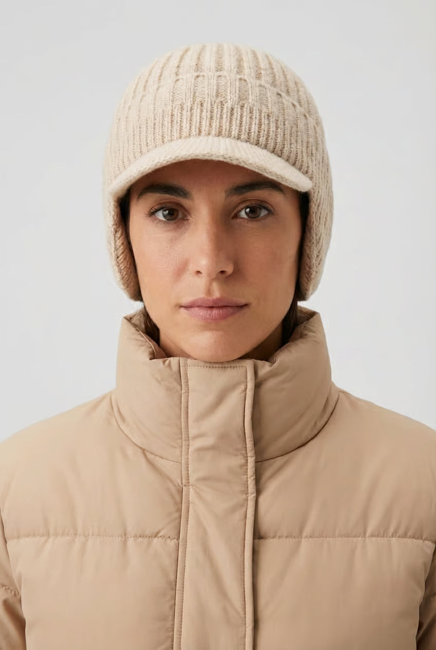 Gorro Hombre Invierno Lana Estilo Escandinavo