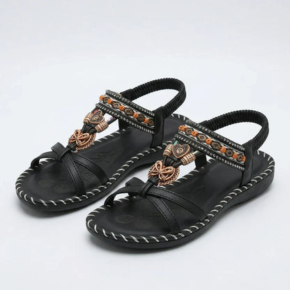 Sandalias Mujer Ortopédicas Estilo Ibicenco Comodas