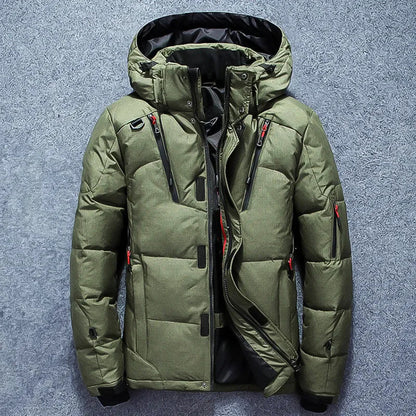 Parka Mujer de Plumón Cálido Invierno Ajuste Confortable