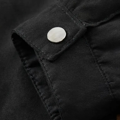 Chaqueta Hombre con Forro Sherpa y Cremallera Ajuste Regular