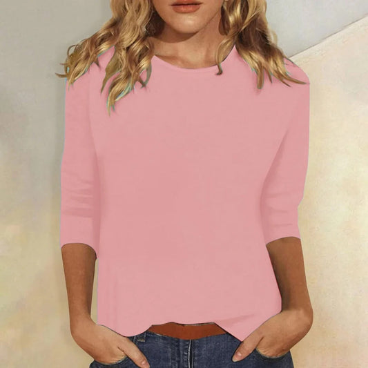 Mujer Casual Cuello Redondo Manga Corta - Mavetta