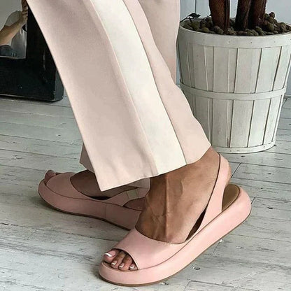 Vestido maxi mujer con aberturas y bajo ondulado