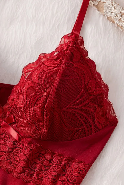 Conjunto Mujer de Encaje Ajuste Elegante