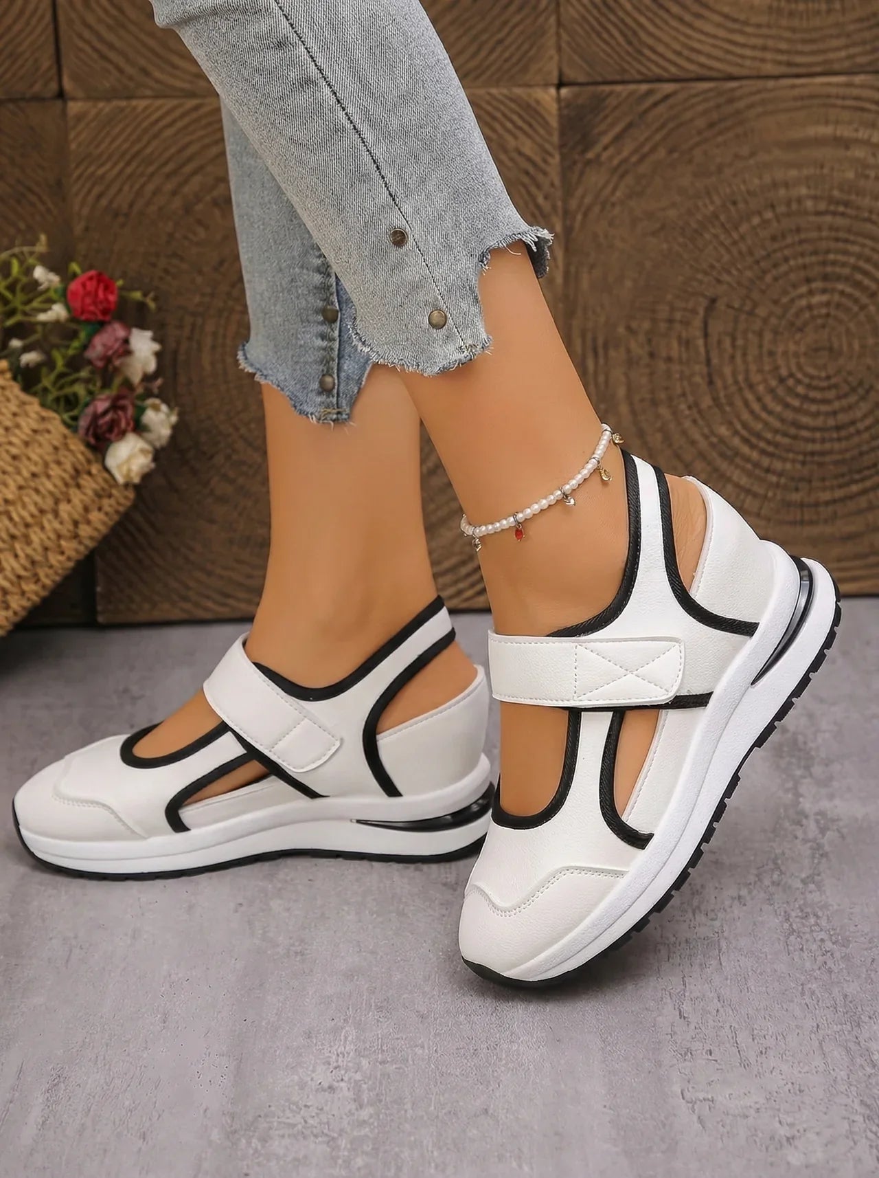 Sandalias Mujer Suela Gruesa Comodas