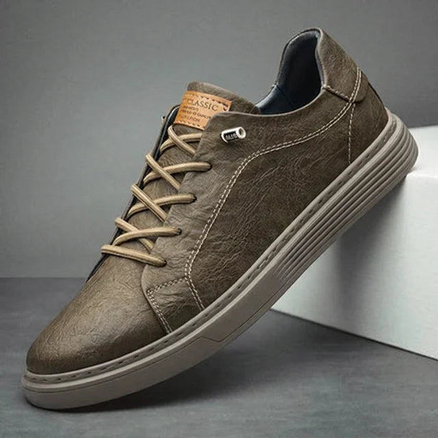 Zapatillas Oxford Hombre de Cuero Clásicas