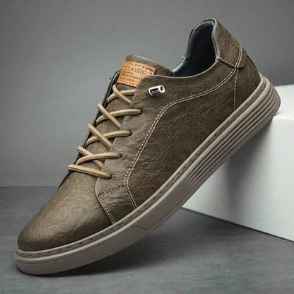 Zapatillas Oxford Hombre de Cuero Clásicas