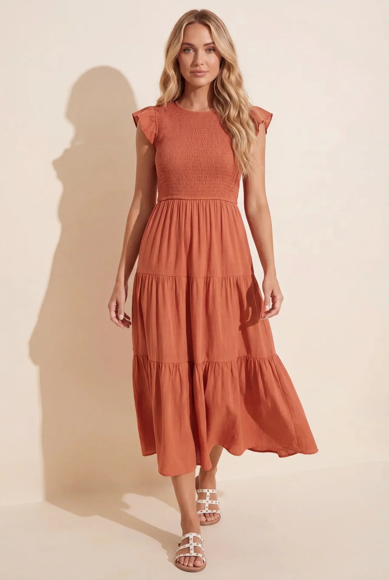 Vestido Largo Mujer Casual Ajuste Suelto - Mavetta