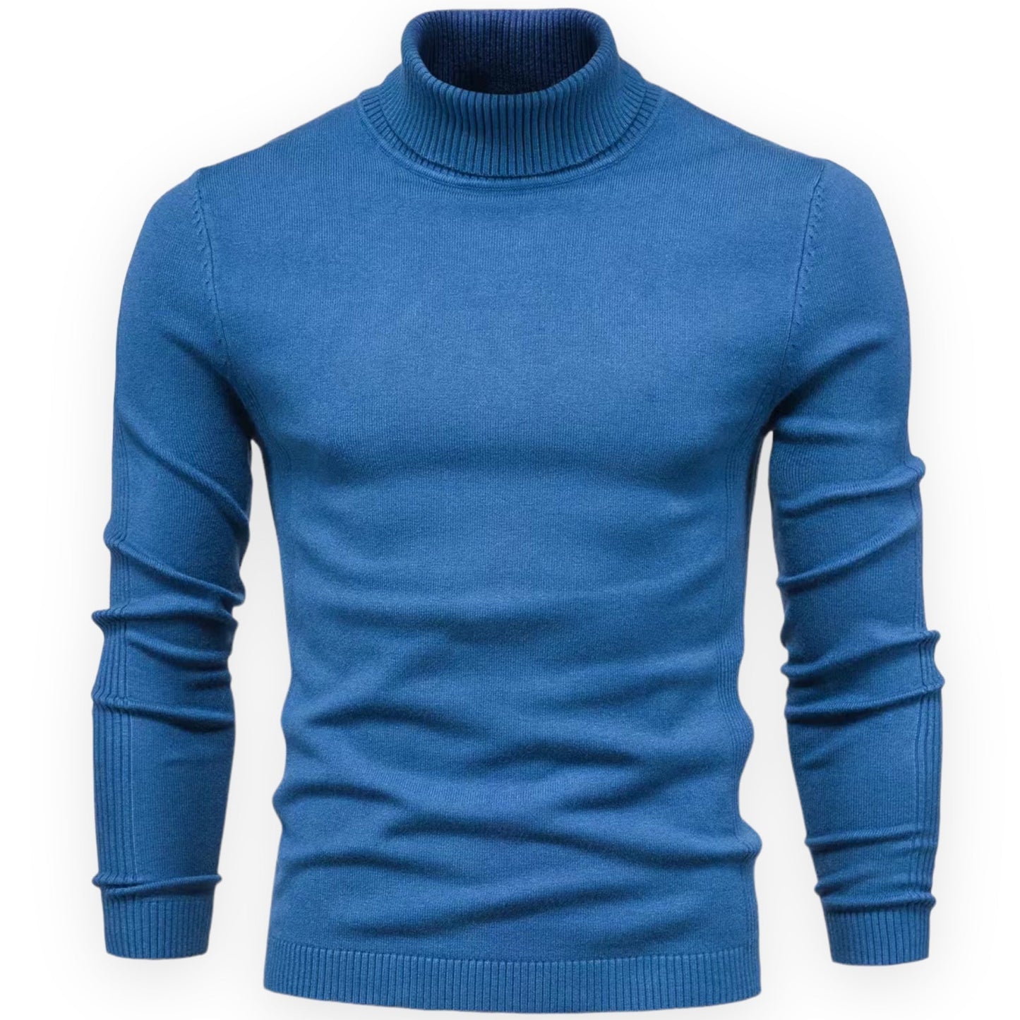 Jersey Hombre Cuello Alto Ajuste Slim