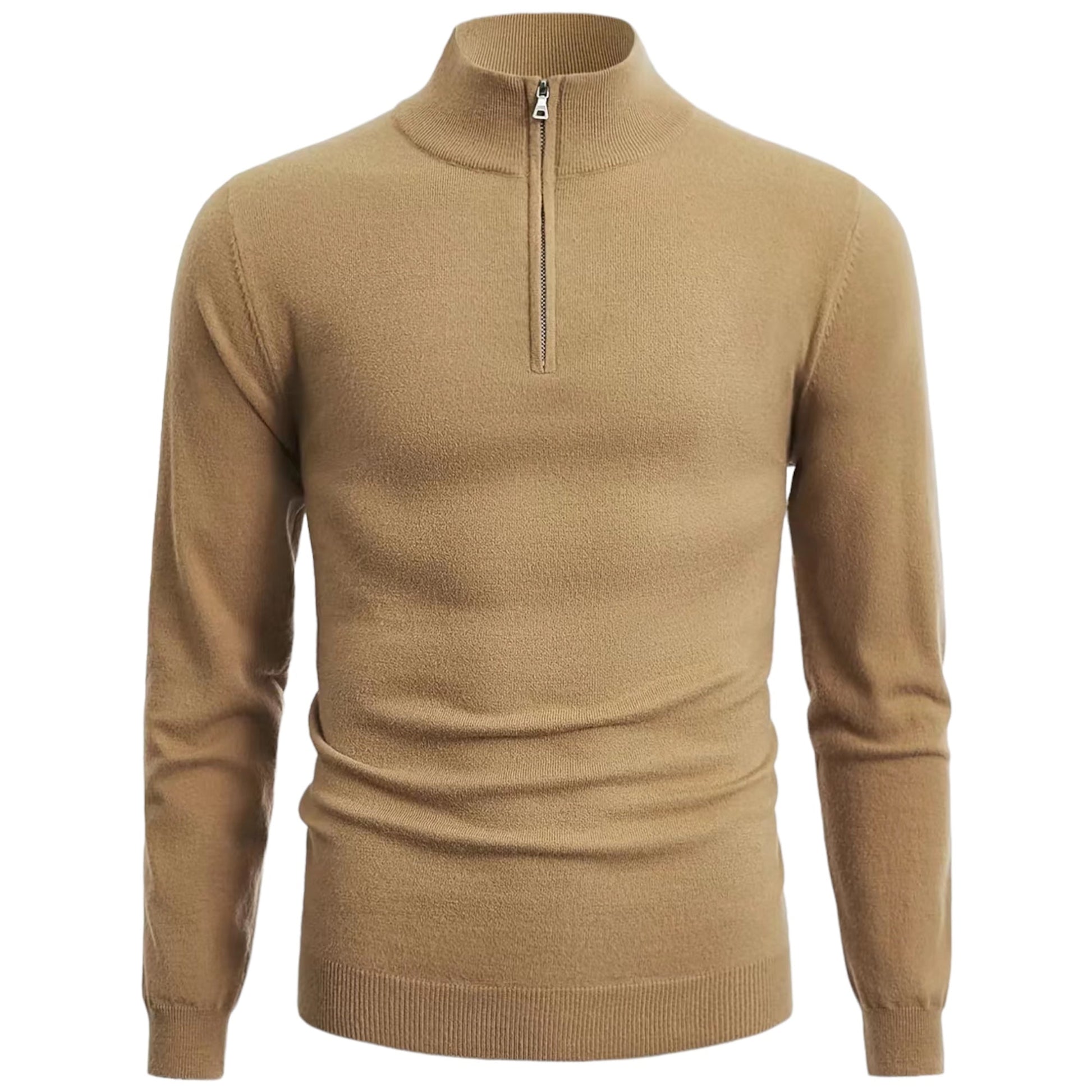 Jersey Hombre con media cremallera y cuello redondo - Mavetta