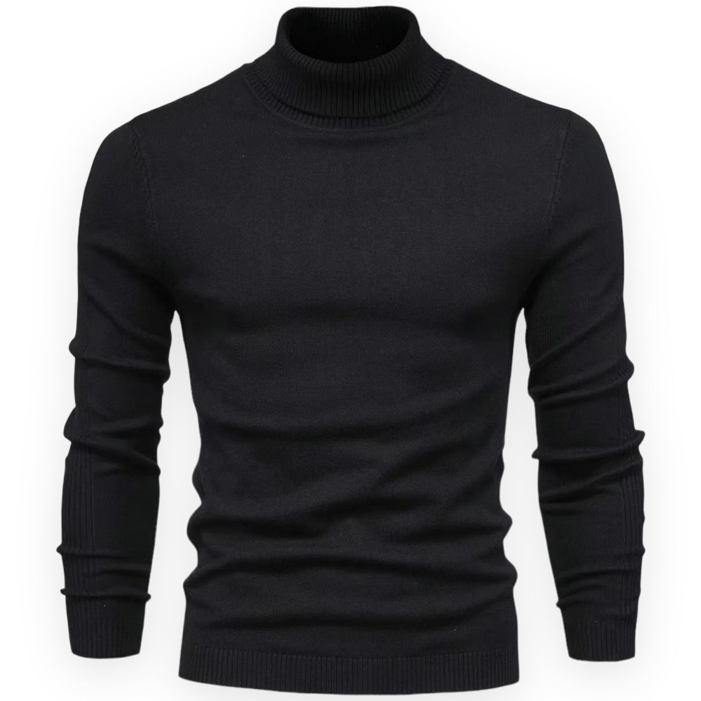 Jersey Hombre Cuello Alto Ajuste Slim