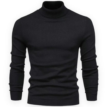 Jersey Hombre Cuello Alto Ajuste Slim