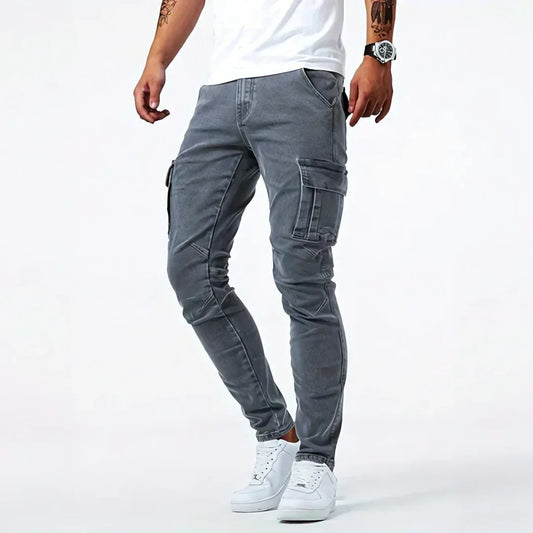 Pantalones Cargo Hombre Algodón Ajuste Moderno - Mavetta