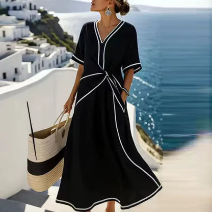 Vestido mujer elegante corte ajustado