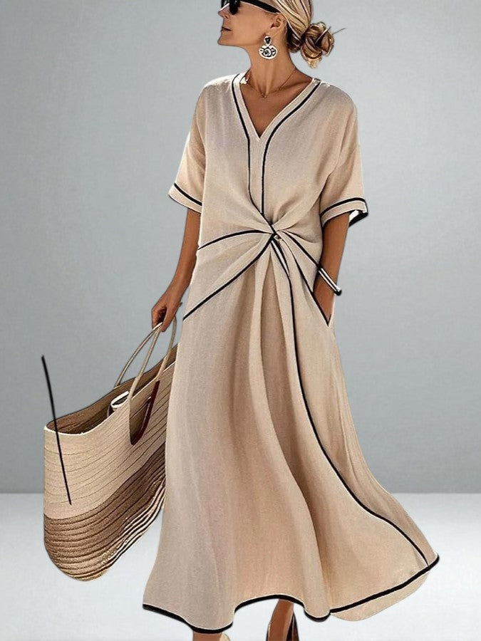Vestido mujer elegante corte ajustado