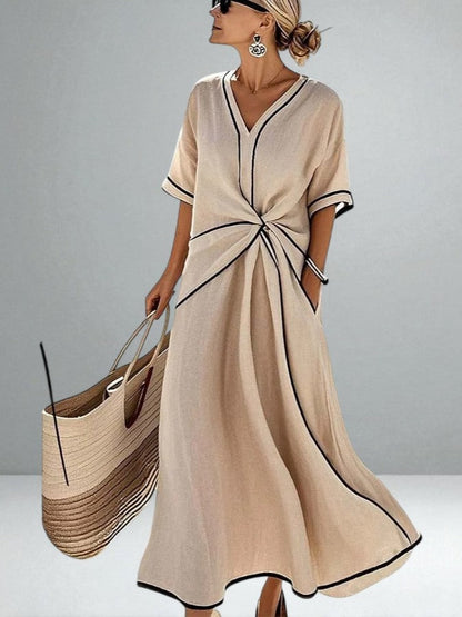 Vestido mujer elegante corte ajustado