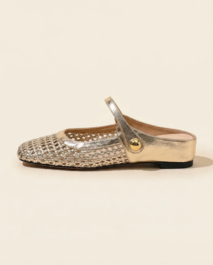 Sandalias Mujer Trenzadas Estilo Mary Jane