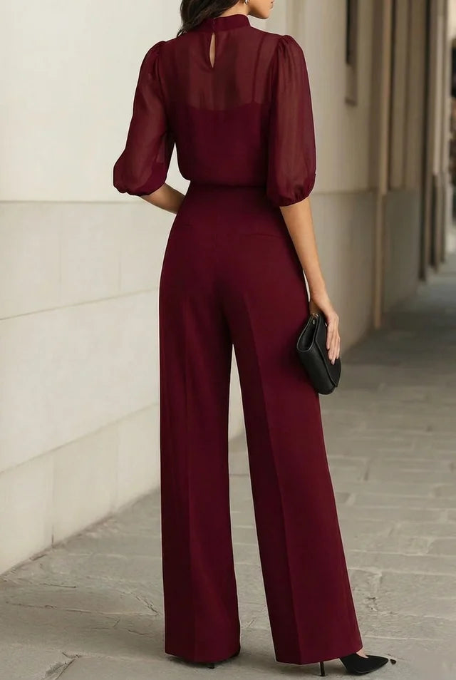 Conjunto Mujer Elegante Ajuste Clásico