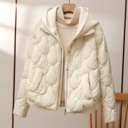 Chaqueta Invierno Mujer Acolchada Ajuste Regular