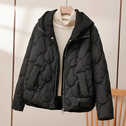Chaqueta Invierno Mujer Acolchada Ajuste Regular