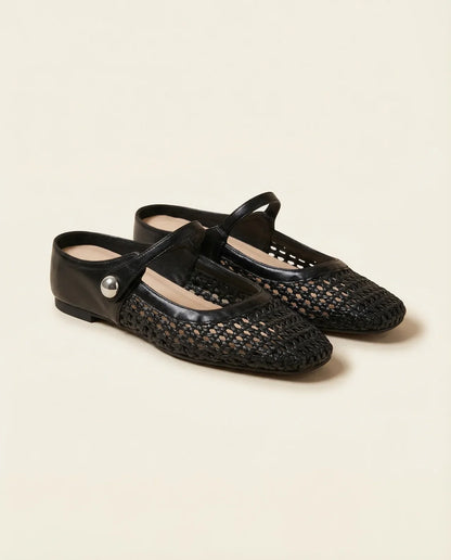 Sandalias Mujer Trenzadas Estilo Mary Jane
