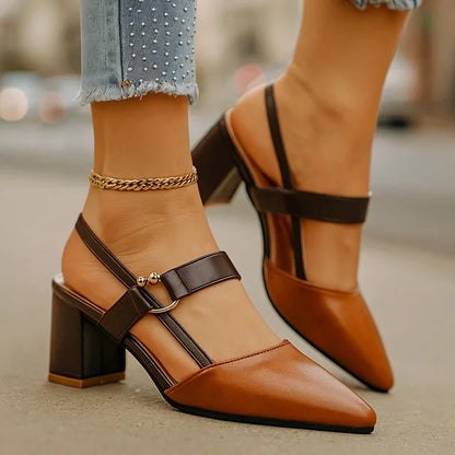 Tacones Mujer con Anillo Ajuste Elegante
