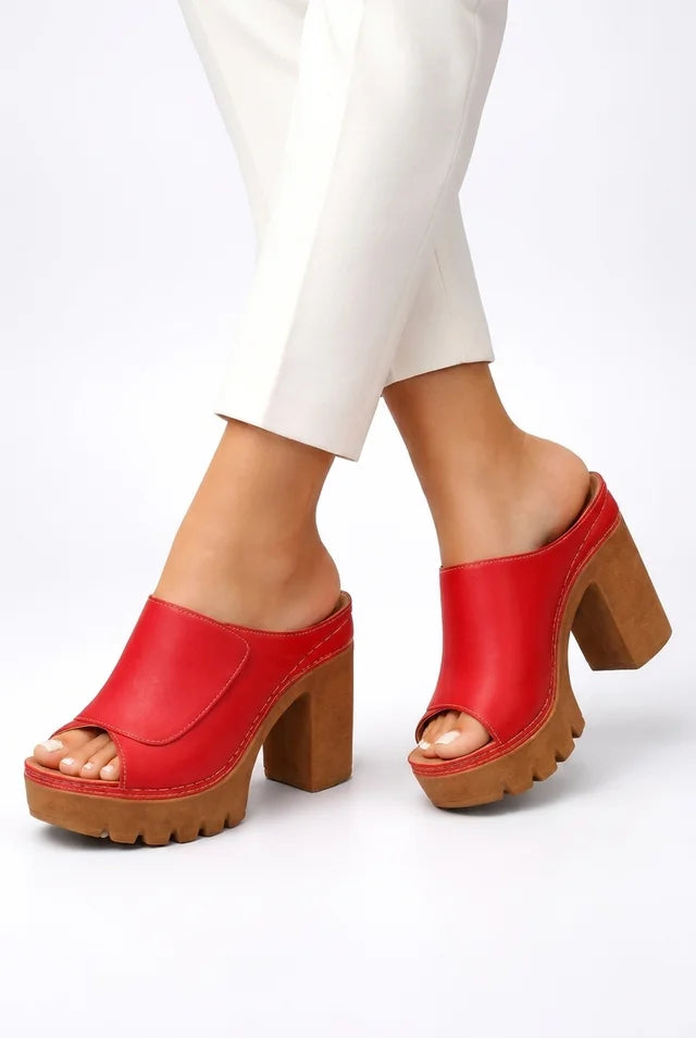 Tacones Plataforma Mujer Estilo Elegante
