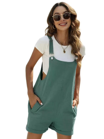 Mono corto mujer con tirantes ajustables