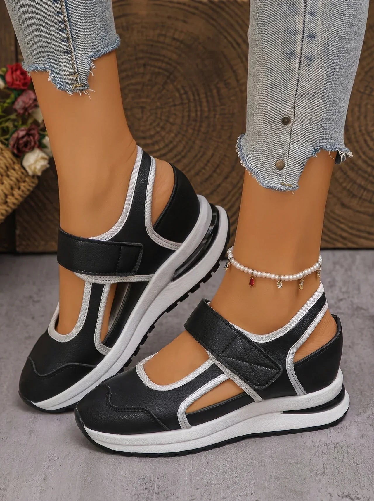 Sandalias Mujer Suela Gruesa Comodas