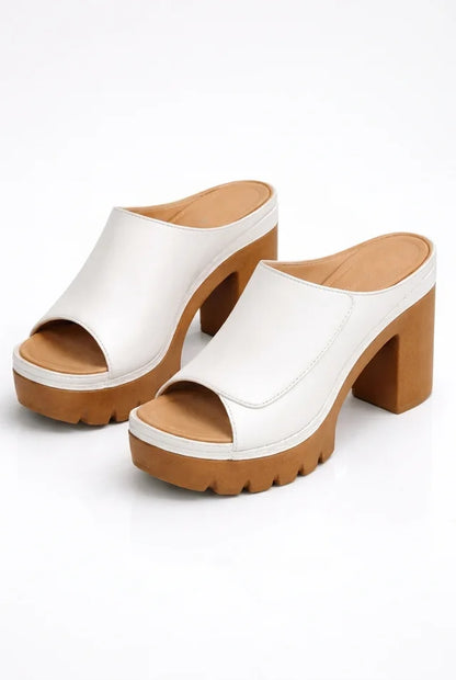 Tacones Plataforma Mujer Estilo Elegante