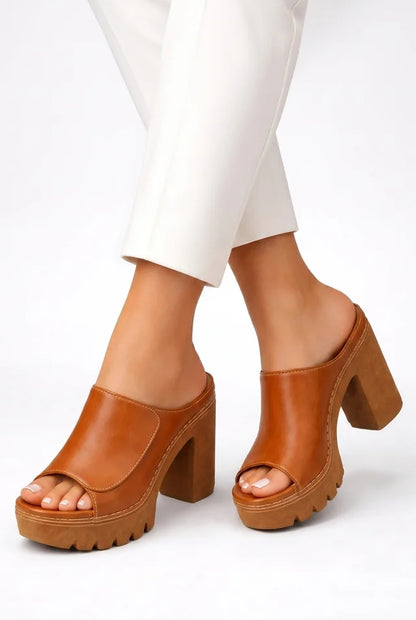 Tacones Plataforma Mujer Estilo Elegante