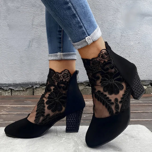 Tacones Mujer Ortopédicos Transpirables Cómodos - Mavetta