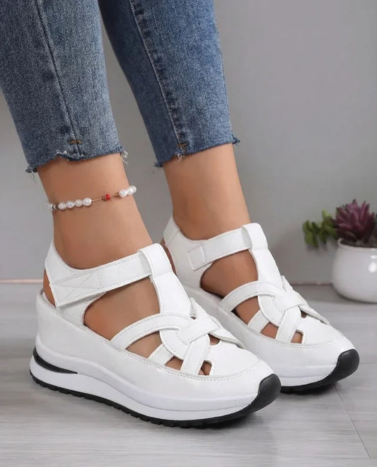 Sandalias Cuña Mujer Comodas Ajuste Seguro - Mavetta