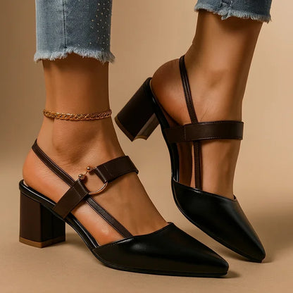 Tacones Mujer con Anillo Ajuste Elegante