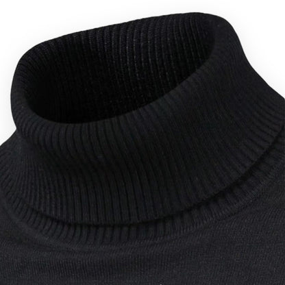 Jersey Hombre Cuello Alto Ajuste Slim