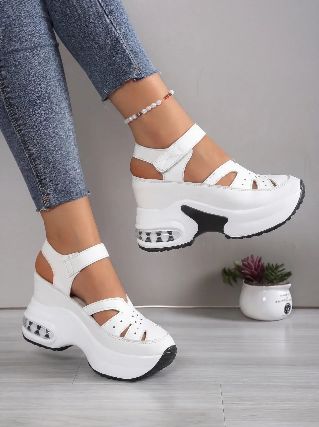 Sandalias Mujer Ortopédicas Acolchadas Confort
