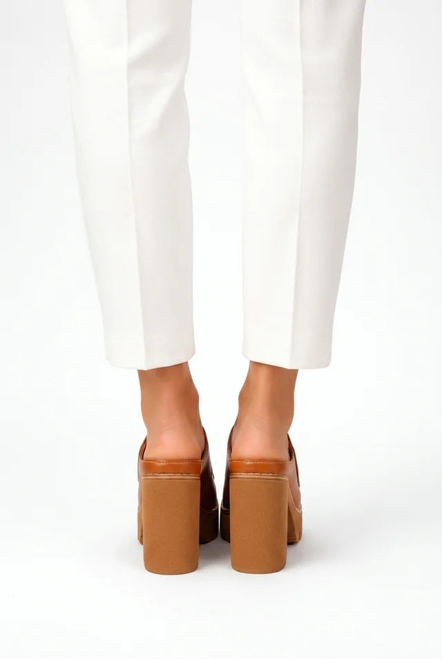 Tacones Plataforma Mujer Estilo Elegante