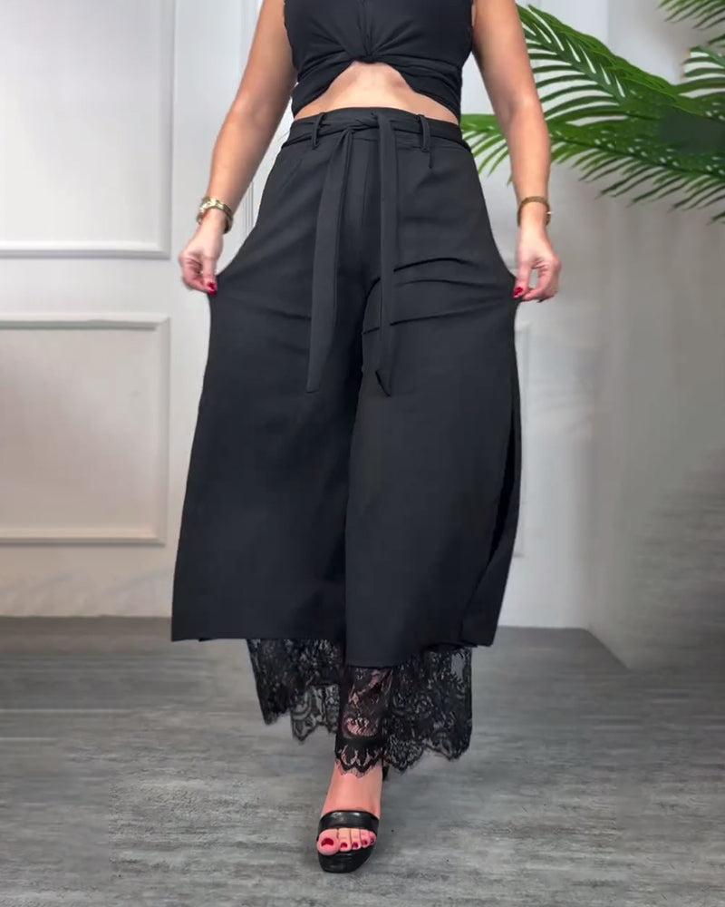 Vestido Largo Mujer de Encaje Diseño Romántico Femenino