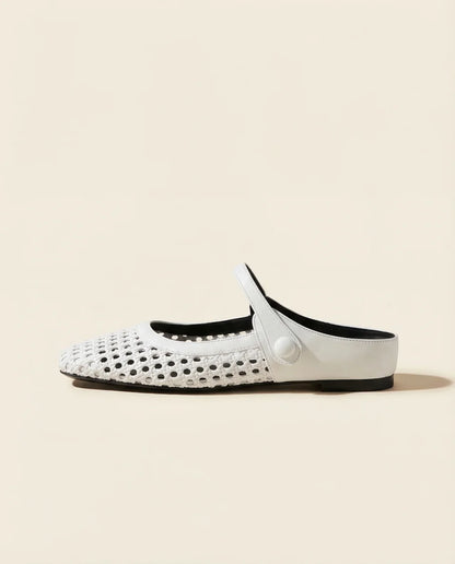 Sandalias Mujer Trenzadas Estilo Mary Jane
