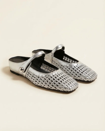 Sandalias Mujer Trenzadas Estilo Mary Jane
