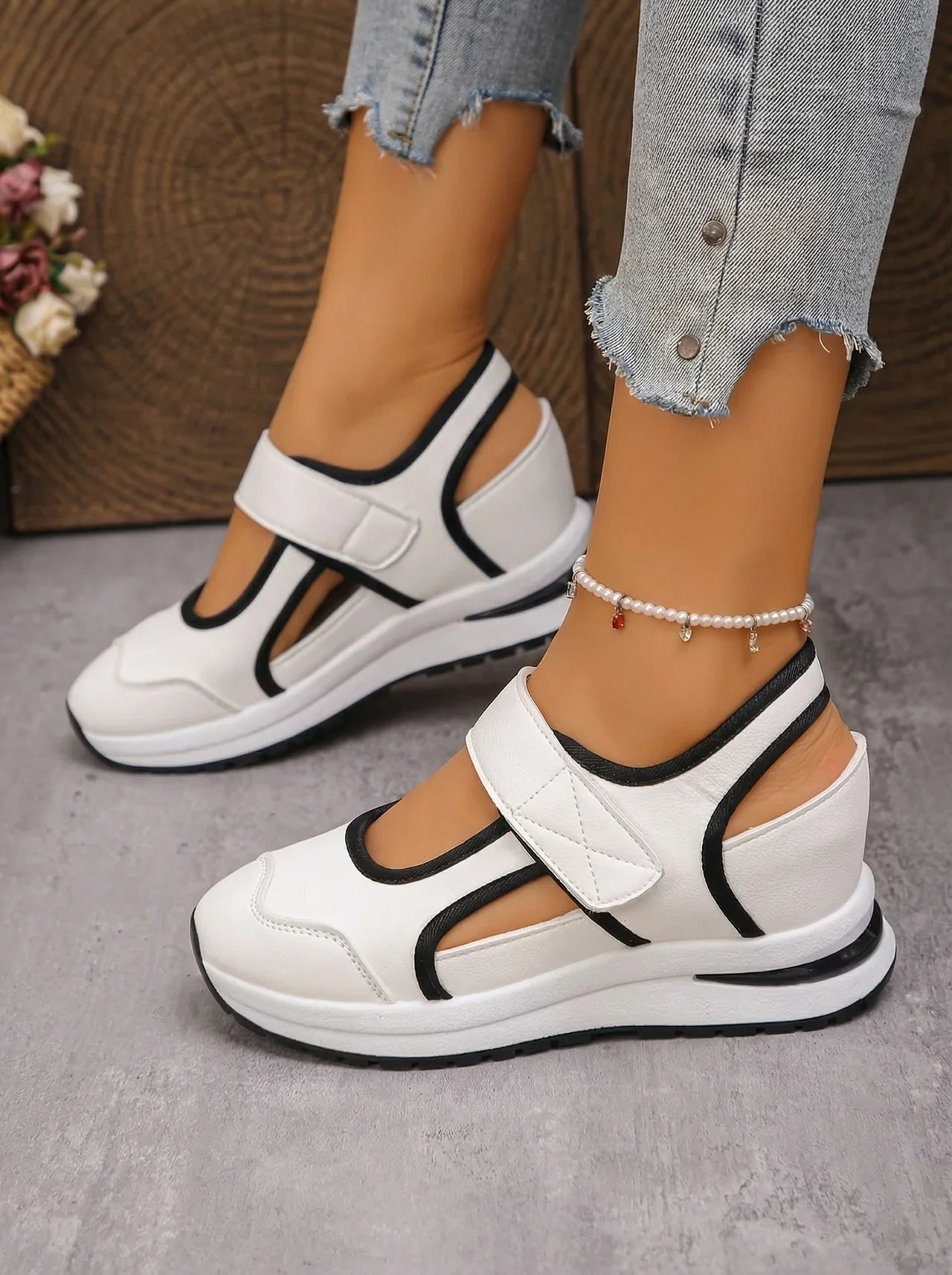 Sandalias Mujer Suela Gruesa Comodas