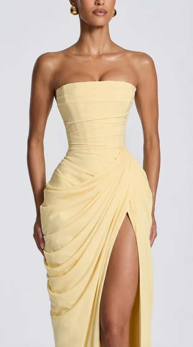 Vestido Mujer Ajustado Escultural Definido