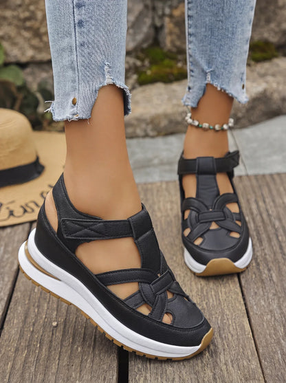 Sandalias Mujer de Cuña Comodas Ajuste Confortable