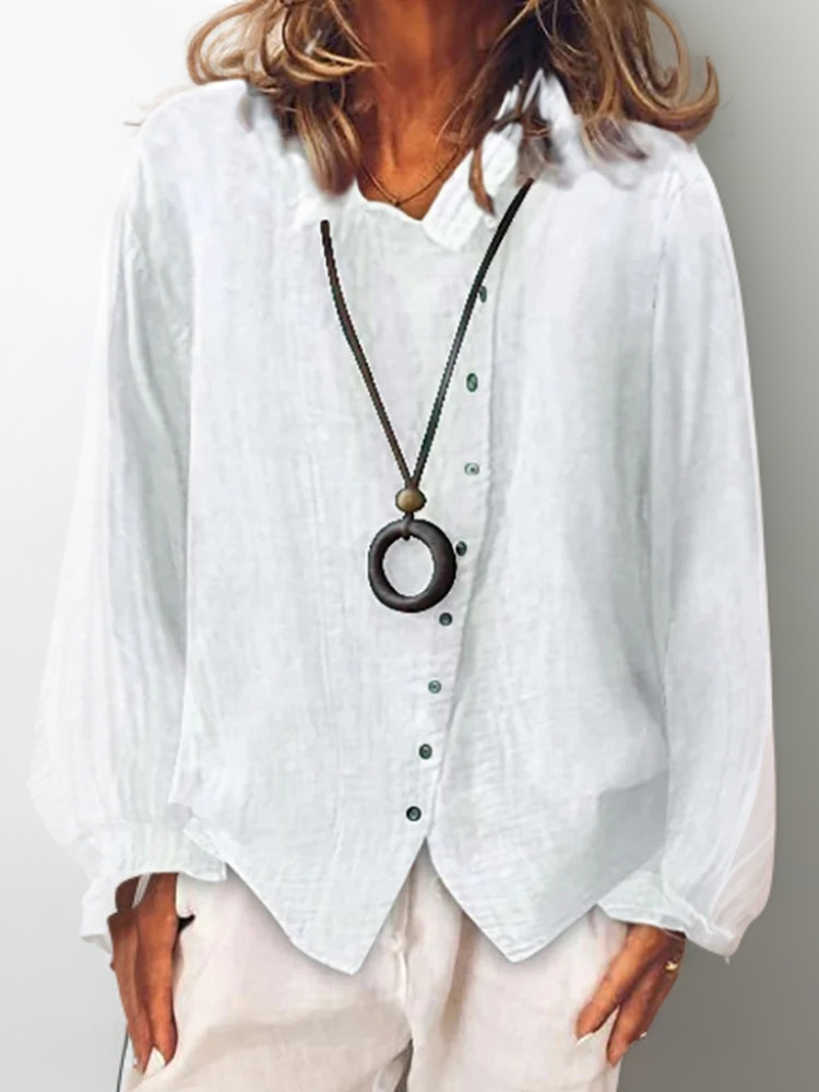Camiseta Mujer Algodón Ajuste Relajado Minimalista - Mavetta